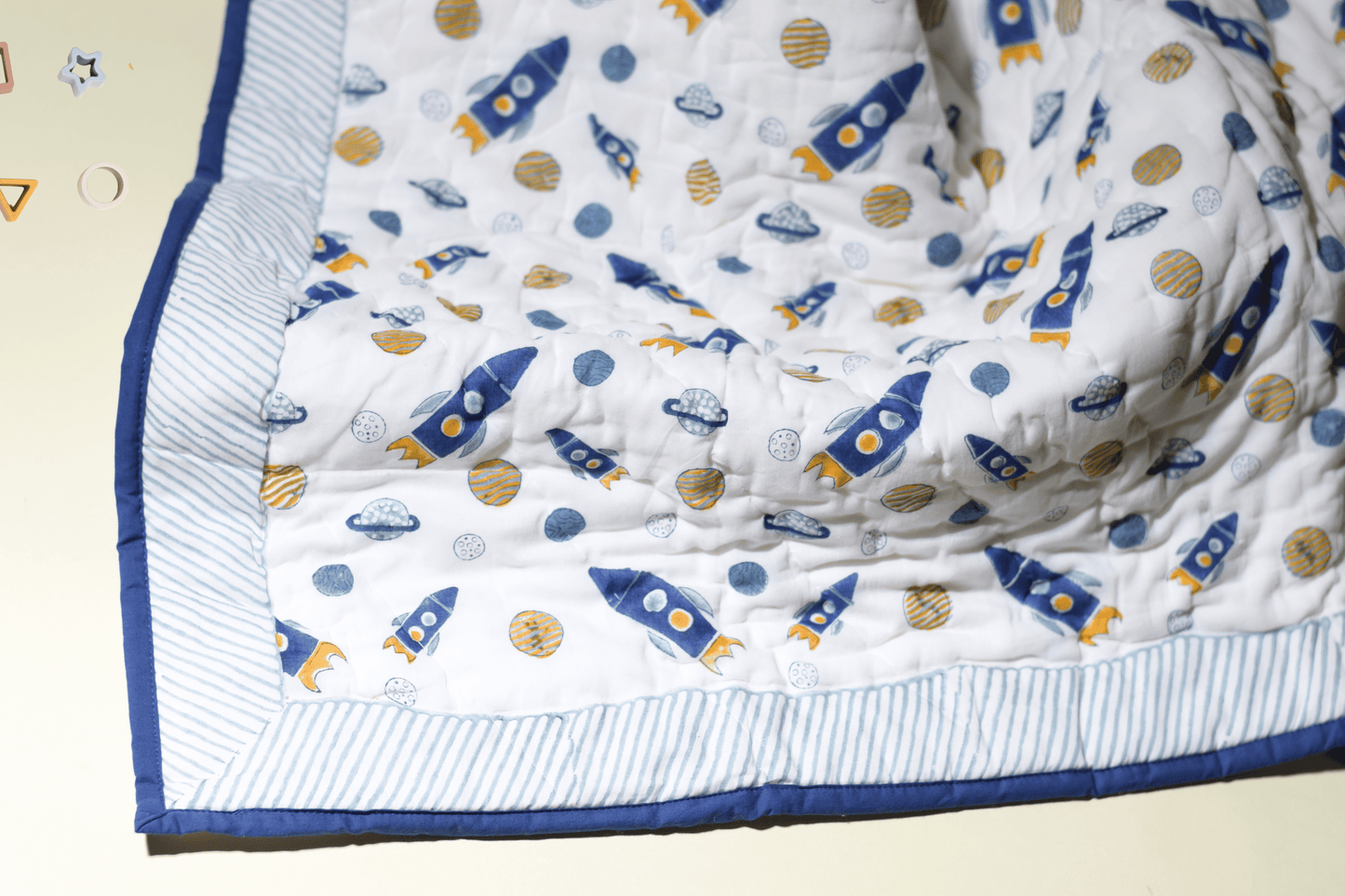Starlight Snooze Soft & Cozy Baby Comforter| 100% Cotton | Perfect for Infants and Toddlers | Lightweight