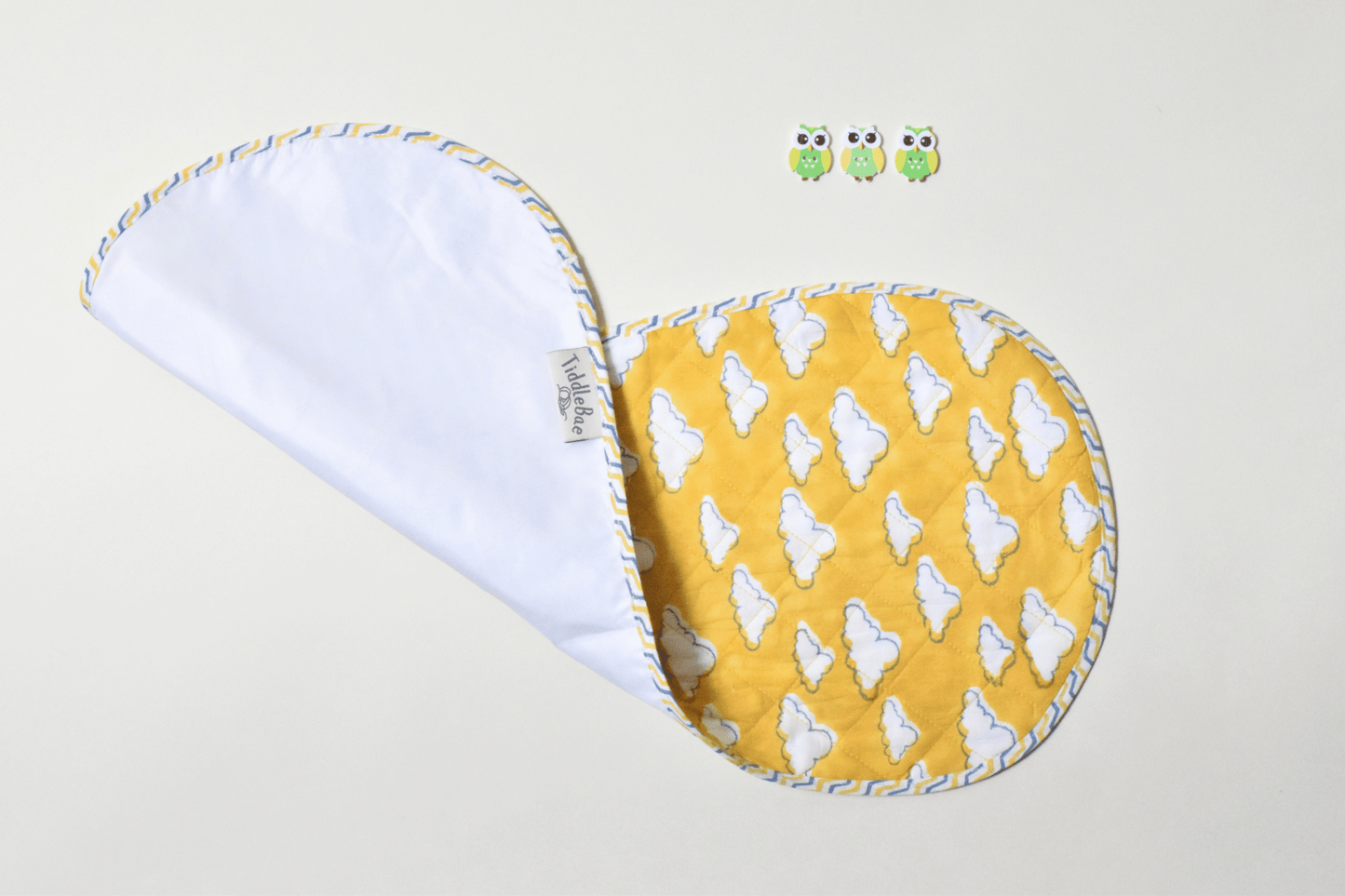Dreams Afloat Burp Cloth | 100% Cotton | Waterproof | Full Coverage | Super-Soft
