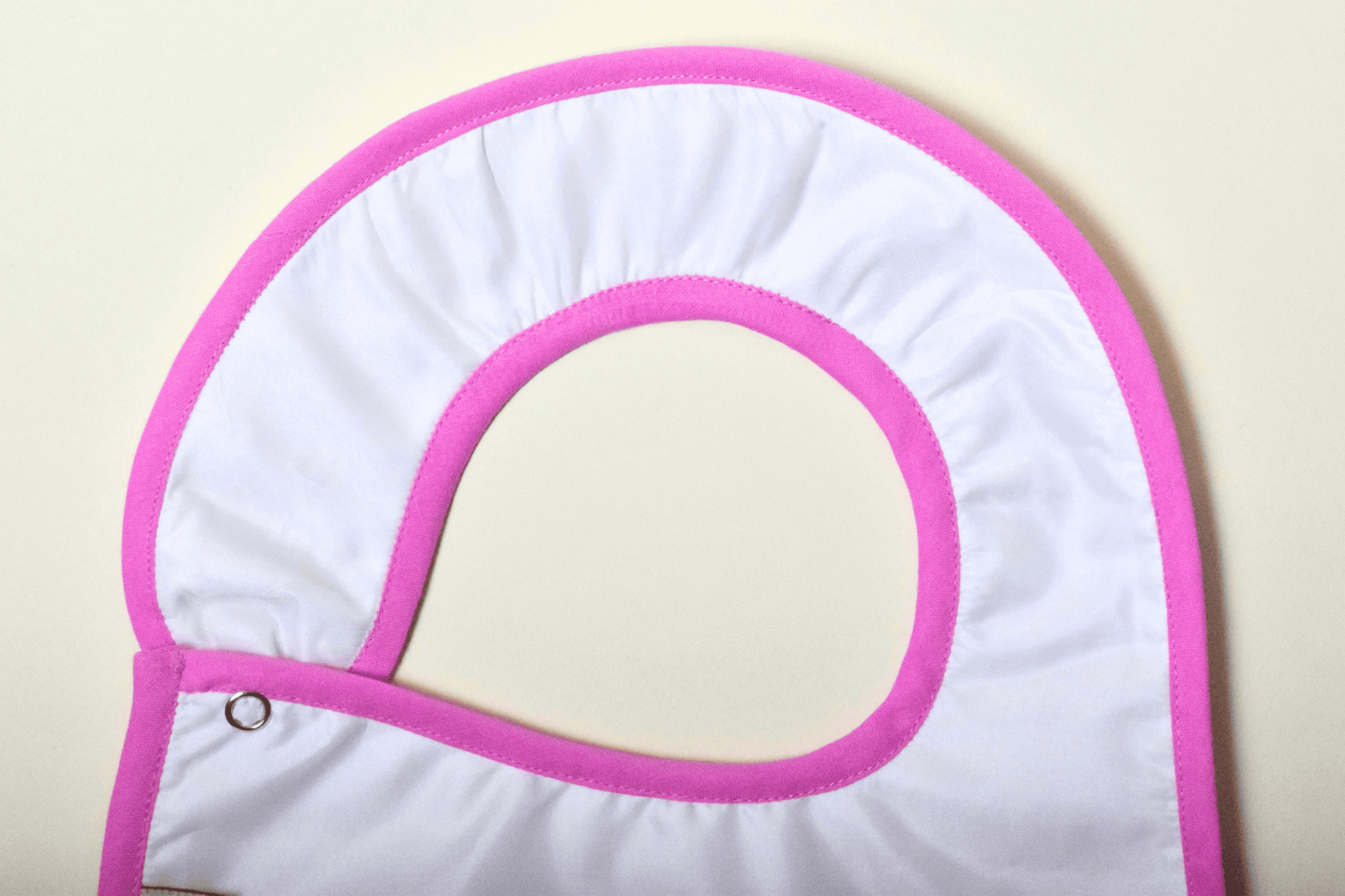 Blush Breeze Bib | 100% Cotton | Waterproof | Full Coverage | Super-Soft