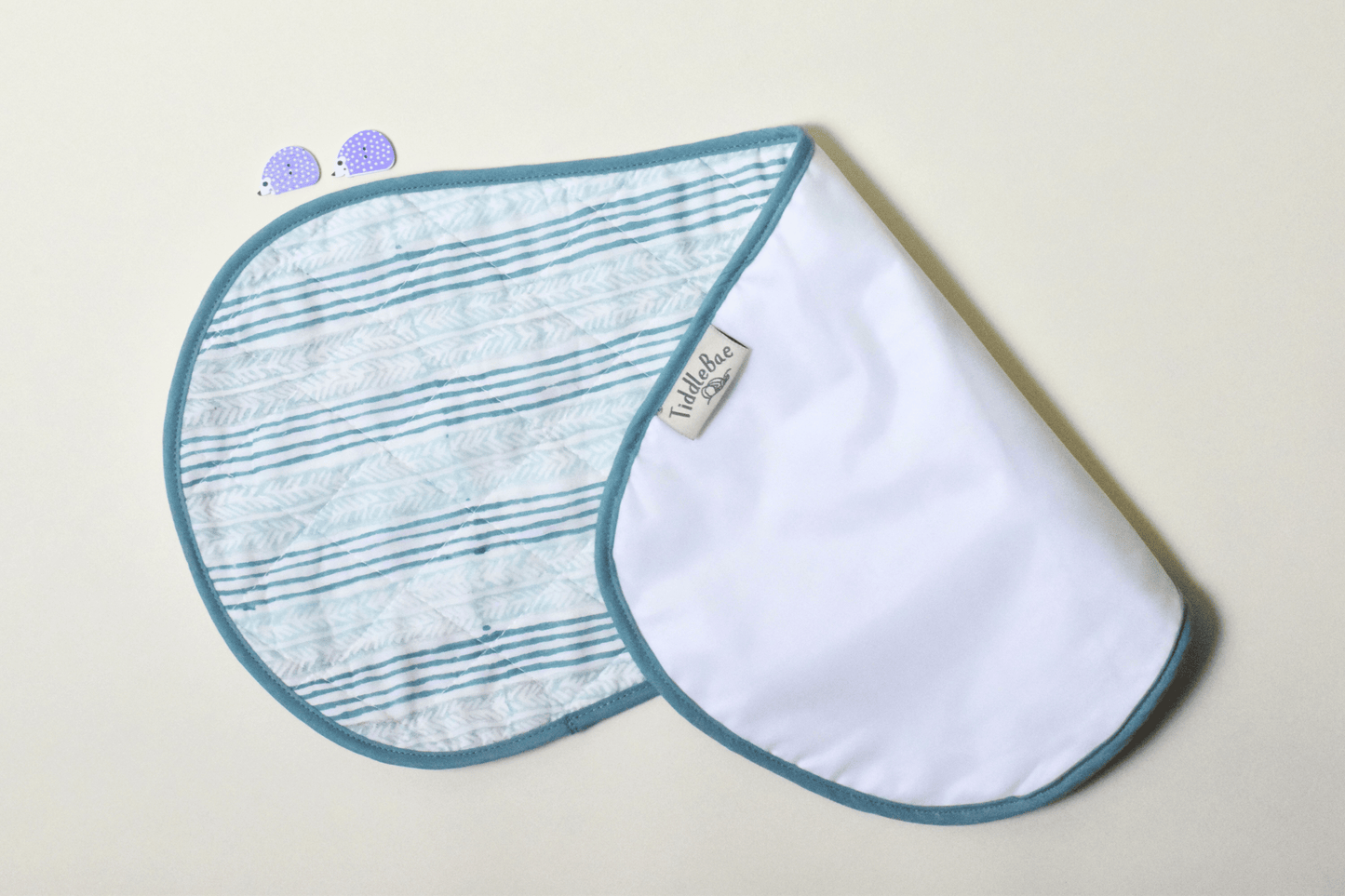 Twinkle Tides Burp Cloth | 100% Cotton | Waterproof | Full Coverage | Super-Soft