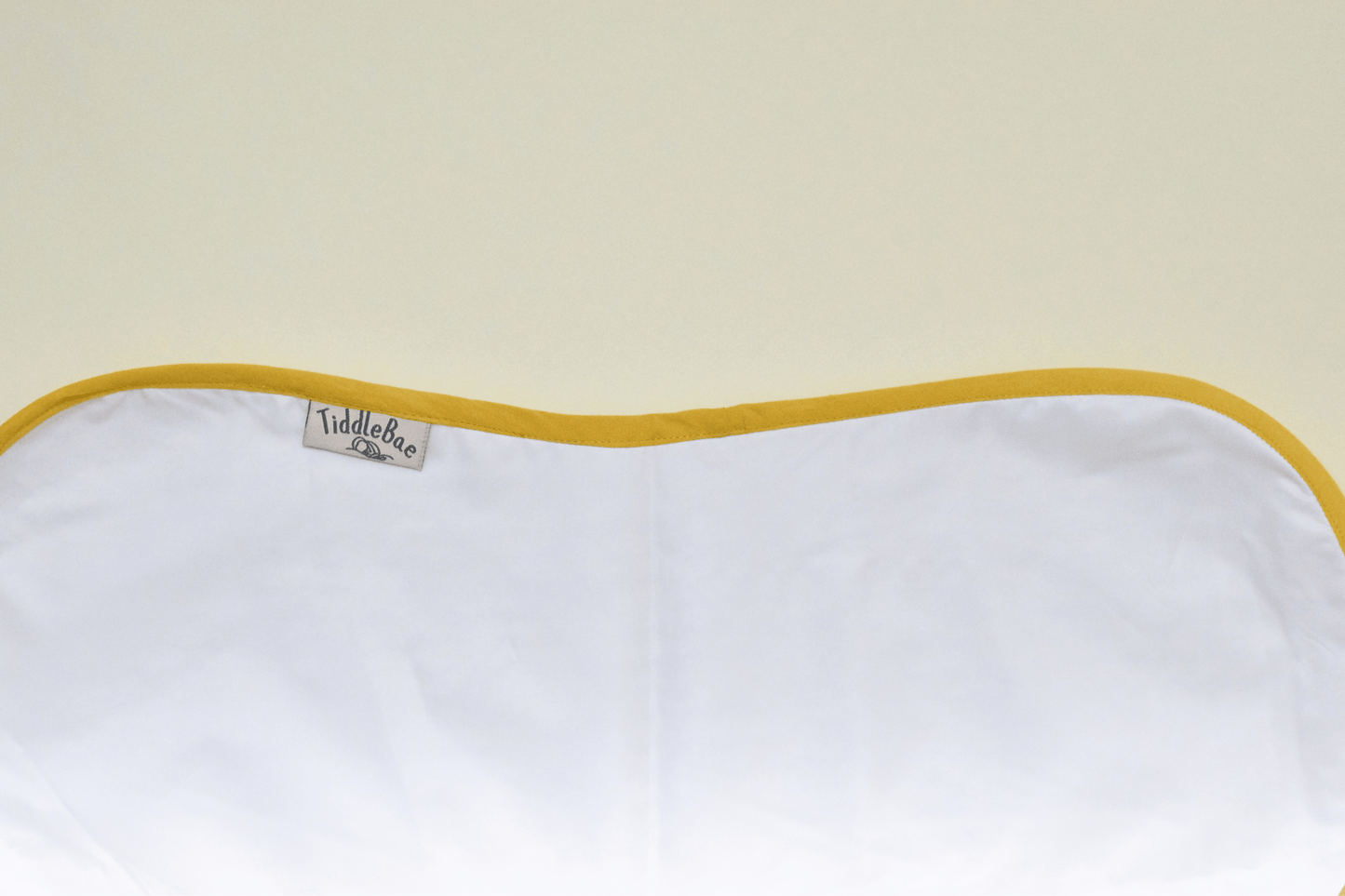 Golden Ripple Burp Cloth | 100% Cotton | Waterproof | Full Coverage | Super-Soft
