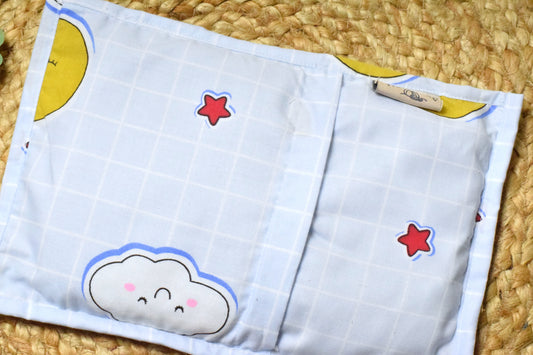 Cloudy Moon Cotton Head Shaping Mustard Seeds Rai Pillow