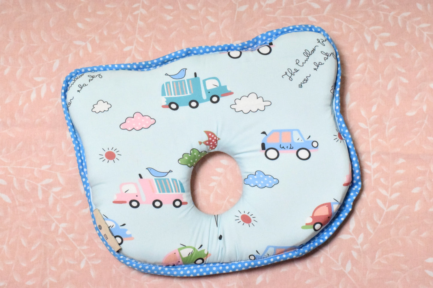 Breezy Rides New Born Baby Head Shaping Pillow with Memory Foam