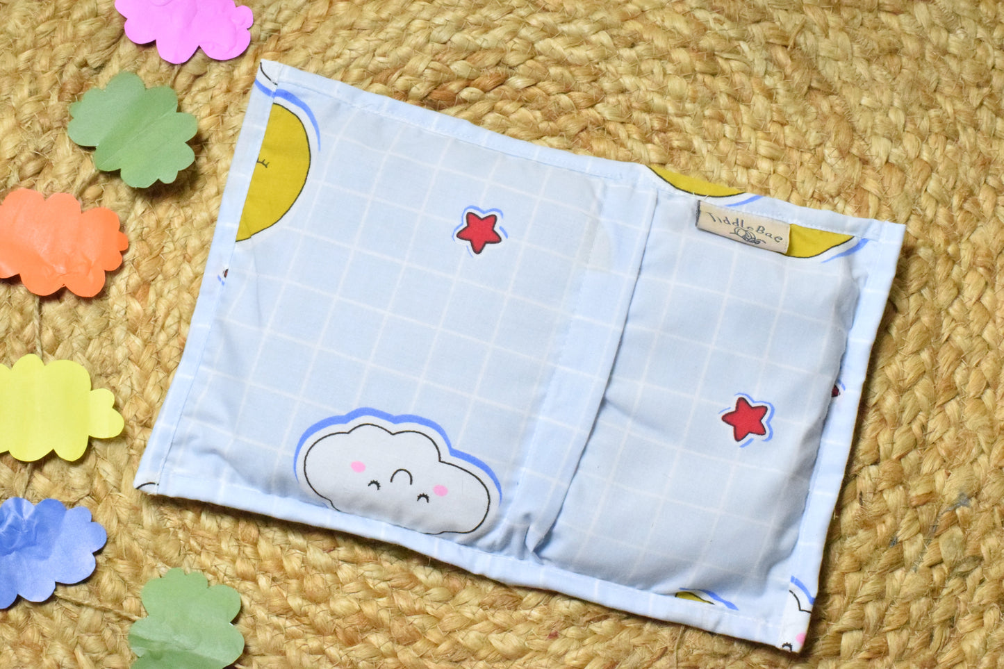 Cloudy Moon Cotton Head Shaping Mustard Seeds Rai Pillow