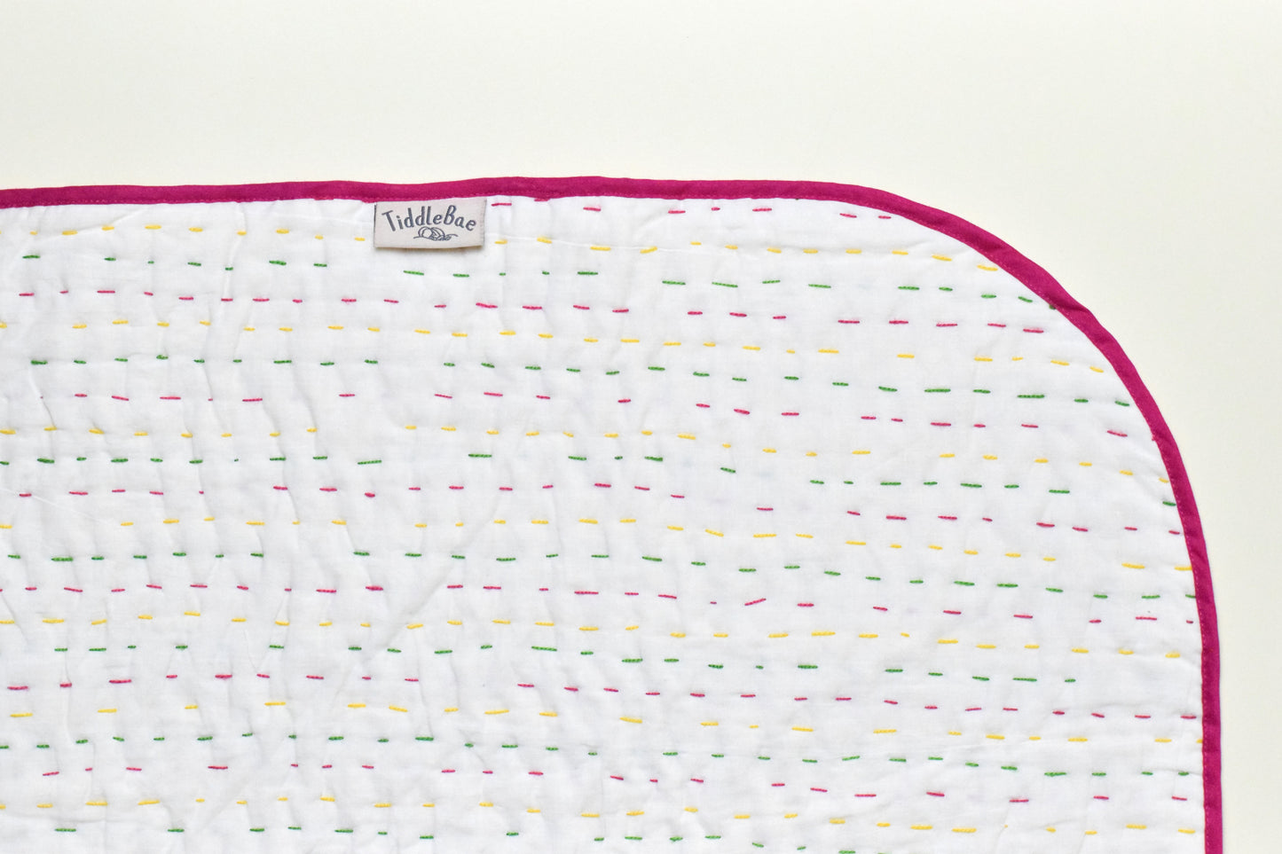 Patchy Elly Kantha Quilt- Handmade 100% Cotton | Soft and Breathable | Lightweight | Ideal for Infants & Toddlers