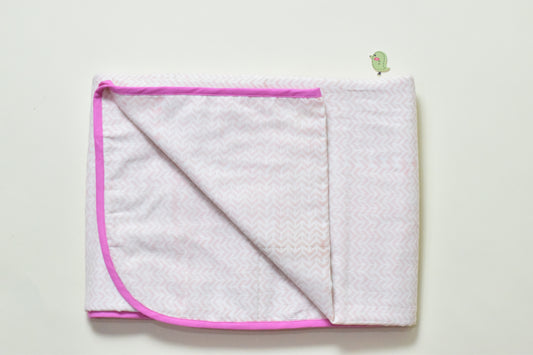 Blush Breeze Baby Dohar- 100% Premium Cotton | Soft & Lightweight Multilayer Dohar for Infants & Toddlers (0-5 Years)