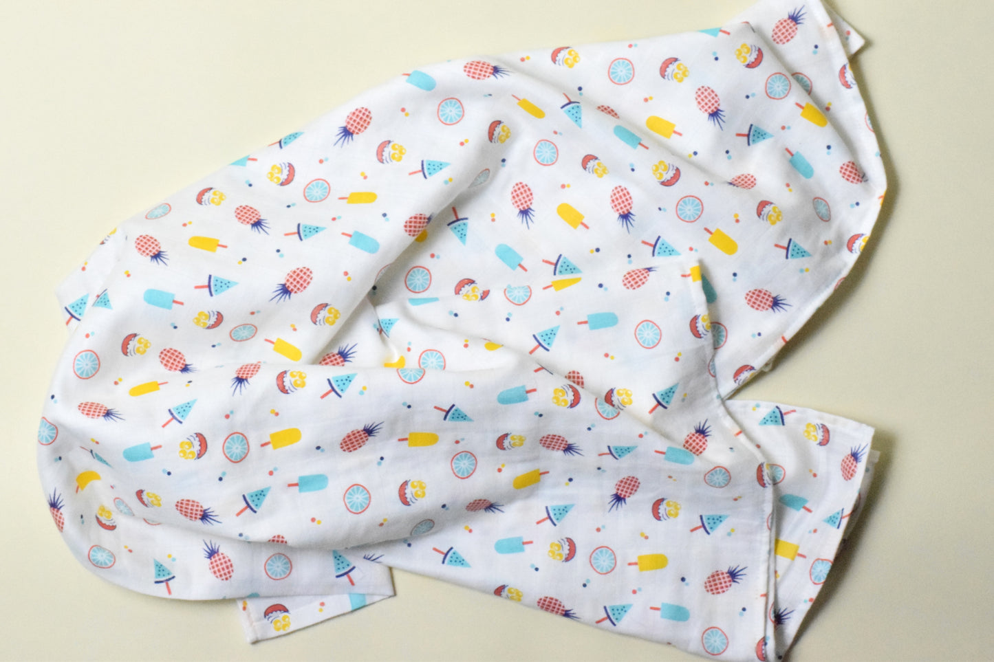 Muslin Bliss Baby Swaddles – Set of 3 (100% Cotton, Double-Layered, Ultra-Soft)
