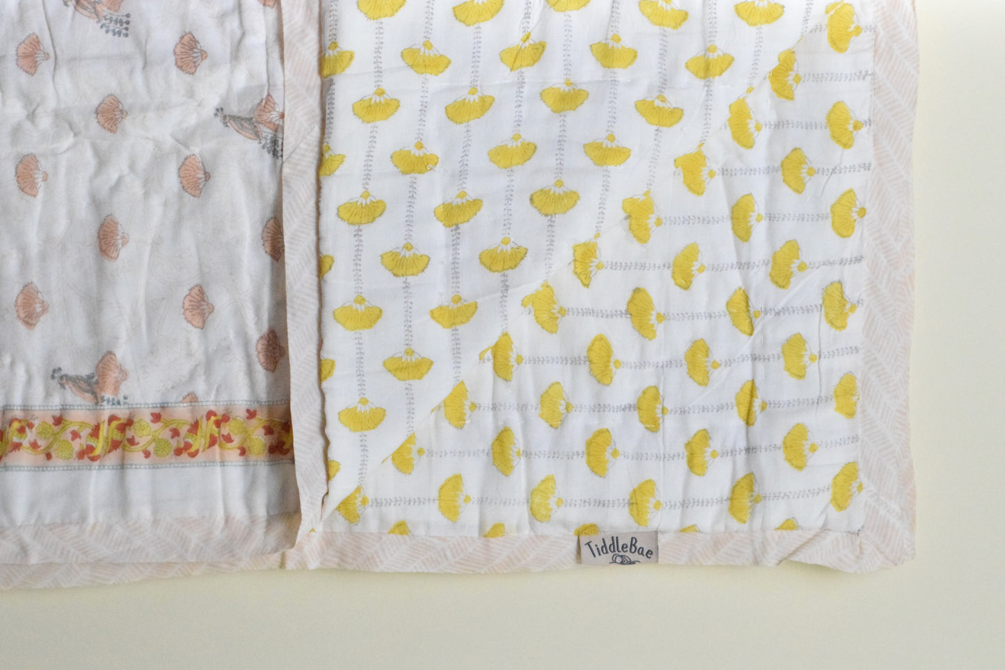 Seaside Treasure Handblock Comforter- 100% Cotton | Hypoallergenic | Lightweight