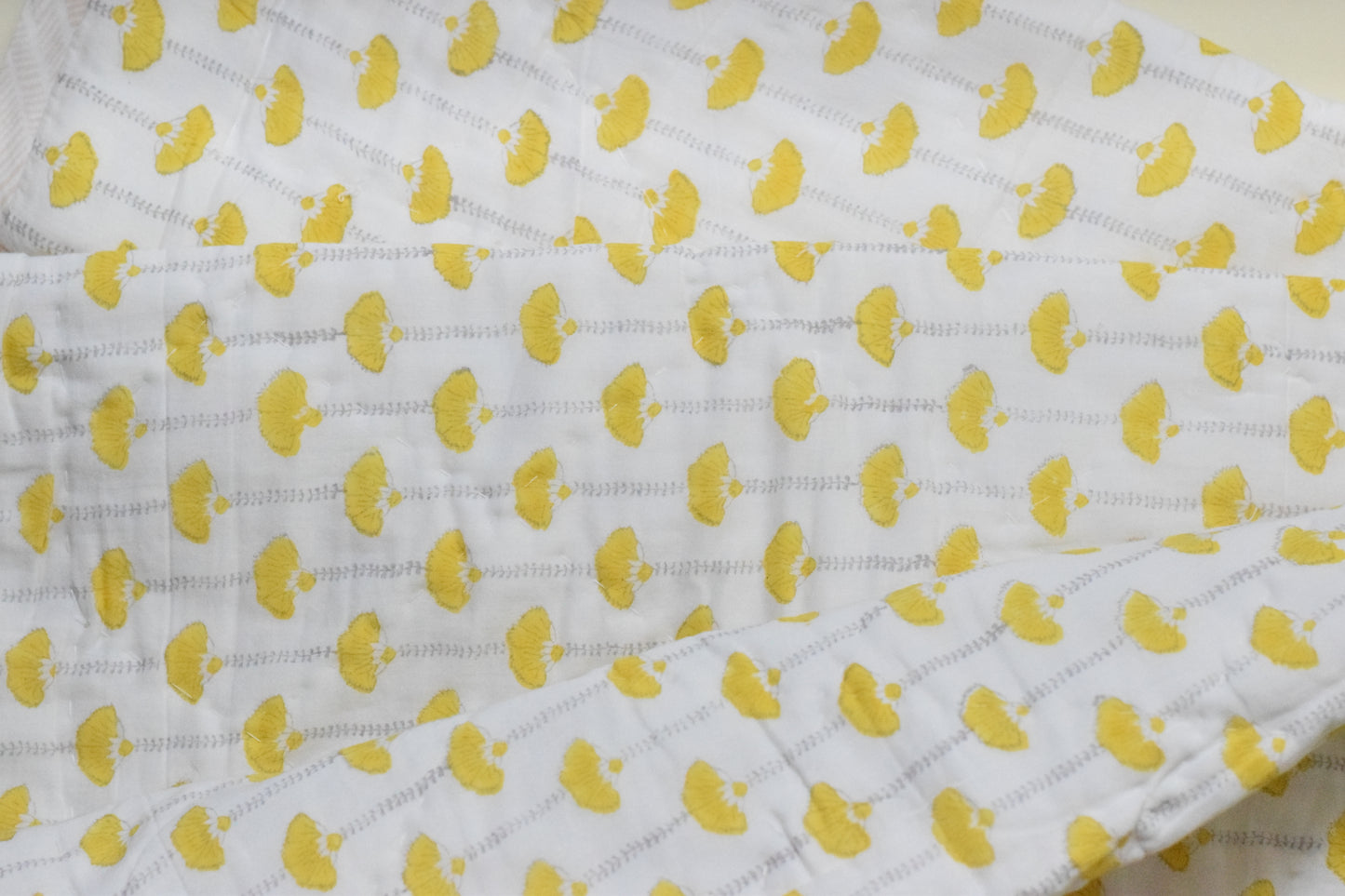 Seaside Treasure Handblock Comforter- 100% Cotton | Hypoallergenic | Lightweight