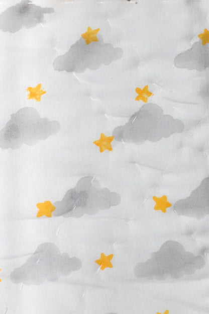 Sky Safari Handblock Comforter- 100% Cotton | Hypoallergenic | Lightweight